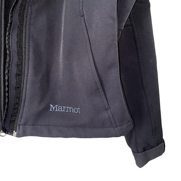 Marmot Gravity Soft Shell Full Zip Jacket Gorpcore Outdoors Hiking Small - Picture 5 of 10